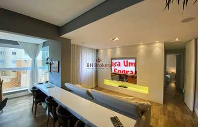 Imagem: O apartamento possui 3 Dormitórios, 4 Banheiros, 3 Vagas na