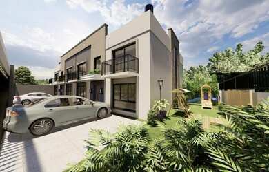 Imagem: A casa em condomínio possui 2 Dormitórios, 2 Banheiros, 1