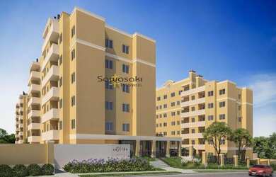 Imagem: O apartamento possui 2 Dormitórios, 1 Banheiro, 2 Vagas na