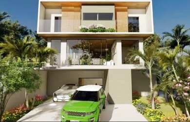 Imagem: A casa em condomínio possui 4 Dormitórios, 5 Banheiros, 4