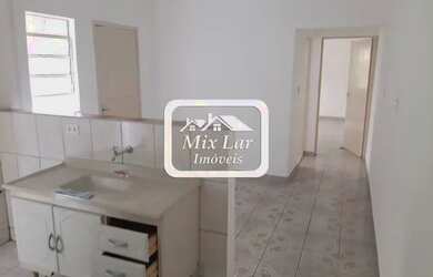 Imagem: A casa possui 1 Dormitório, 1 Banheiro, 60m² de Área e está