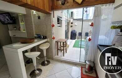 Imagem: O apartamento possui 1 Dormitório, 1 Banheiro, 1 Vaga na garagem