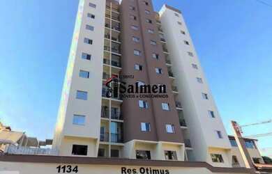 Imagem: O apartamento possui 1 Dormitório, 1 Banheiro, 1 Vaga na garagem