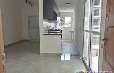 Imagem: O apartamento possui 2 Dormitórios, 1 Banheiro, 1 Vaga na garagem