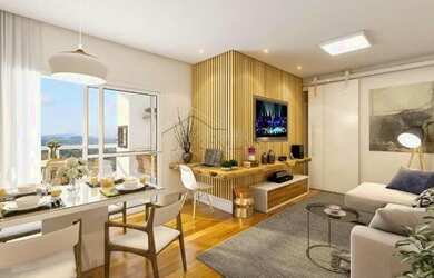 Imagem: O apartamento possui 2 Dormitórios, 2 Banheiros, 1 Vaga na