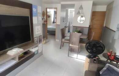 Imagem: O apartamento possui 2 Dormitórios, 1 Banheiro, 1 Vaga na garagem