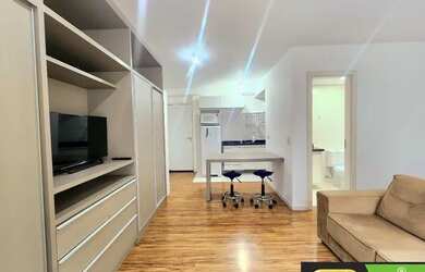 Imagem: O apartamento possui 1 Dormitório, 1 Banheiro, 35m² de Área