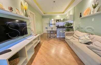 Imagem 2: Apto no Le Bougainville com 55m², 1 dormitório e 1 vaga disponível...