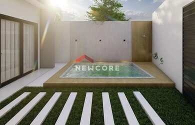 Imagem: A casa em condomínio possui 2 Dormitórios, 2 Banheiros, 1