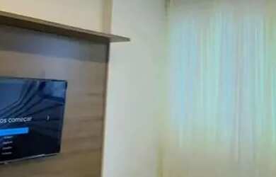 Imagem: O apartamento possui 1 Dormitório, 1 Banheiro, 1 Vaga na garagem