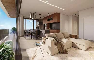 Imagem: O apartamento possui 3 Dormitórios, 4 Banheiros, 3 Vagas na