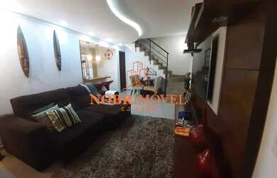 Imagem: A casa em condomínio possui 3 Dormitórios, 3 Banheiros, 1