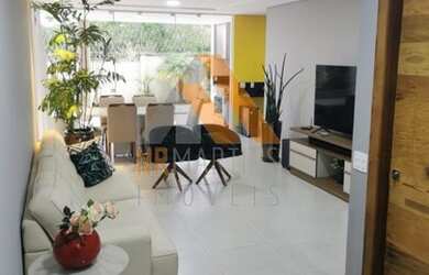 Imagem: A casa em condomínio possui 3 Dormitórios, 5 Banheiros, 4