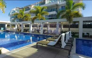 Imagem: O apartamento na cobertura possui 4 Dormitórios, 5 Banheiros