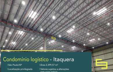 Imagem: O depósito possui 2.400m² de Área e está localizado em