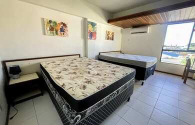 Imagem: O studio possui 1 Dormitório, 1 Banheiro, 27m² de Área, Direto