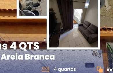 Imagem: A casa possui 4 Dormitórios, 1 Banheiro, 80m² de Área e