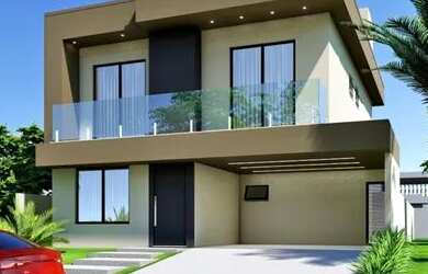 Imagem: A casa possui 3 Dormitórios, 1 Banheiro, 2 Vagas na garagem