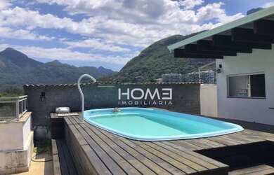 Imagem: O apartamento na cobertura possui 4 Dormitórios, 5 Banheiros