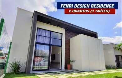 Imagem: A casa em condomínio possui 2 Dormitórios, 2 Banheiros, 2