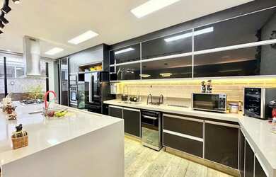 Imagem 7: Sobrado com 4 suítes mobiliado a venda condomínio Portal do Sol Green...