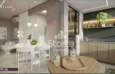 Imagem 6: Apartamento com 2 suítes e lavabo à venda, 57,42m² e 60,63m² sendo...