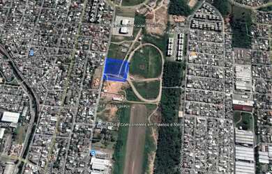 Imagem: O terreno possui 10.107m² de Área e está localizado em Canudos