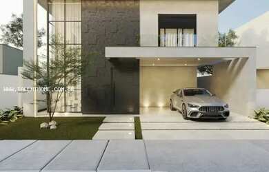 Imagem: A casa em condomínio possui 3 Dormitórios, 4 Banheiros, 2