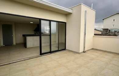 Imagem: O apartamento na cobertura possui 2 Dormitórios, 2 Banheiros