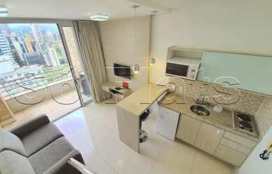 Imagem: O studio possui 1 Dormitório, 1 Banheiro, 1 Vaga na garagem