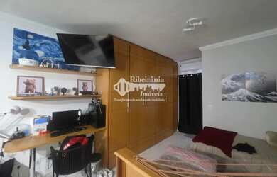 Imagem: A kitnet possui 1 Dormitório, 1 Banheiro, 1 Vaga na garagem