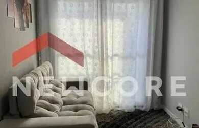 Imagem: O apartamento possui 2 Dormitórios, 1 Banheiro, 1 Vaga na garagem