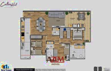 Imagem 7: Apartamento Alto Padrão Residencial Calton Hill