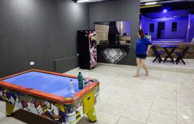 Imagem 12: Casa piscina. Piscina, Churrasqueira, Imóvel mobiliadoeAr-condicionado