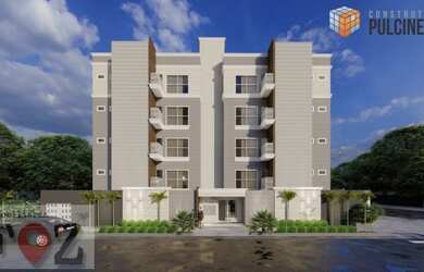 Imagem: O apartamento possui 2 Dormitórios, 1 Banheiro, 1 Vaga na garagem