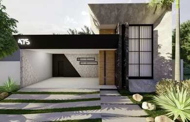 Imagem: A casa em condomínio possui 3 Dormitórios, 5 Banheiros, 4