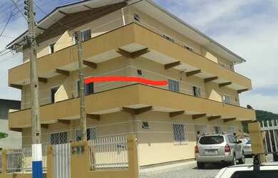 Imagem: O apartamento possui 1 Dormitório, 1 Banheiro, 1 Vaga na garagem