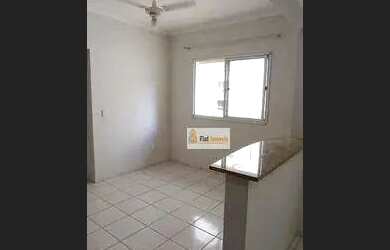 Imagem: O apartamento possui 1 Dormitório, 1 Banheiro, 1 Vaga na garagem