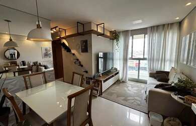 Imagem: O apartamento possui 2 Dormitórios, 2 Banheiros, 1 Vaga na