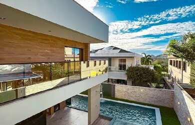 Imagem 8: Alto Padrão no Alphaville Fortaleza 475m², Piscina e Acabamento Premium