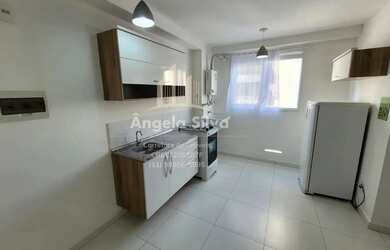 Imagem: O apartamento possui 1 Dormitório, 1 Banheiro, 34m² de Área