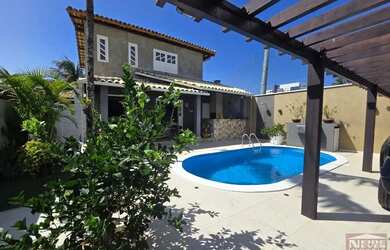 Imagem: A casa em condomínio possui 3 Dormitórios, 4 Banheiros, 4