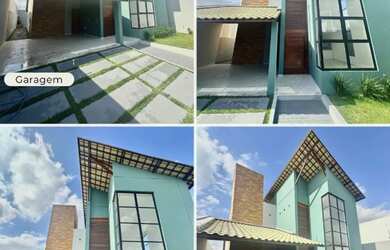 Imagem: A casa possui 4 Dormitórios, 5 Banheiros, 2 Vagas na garagem