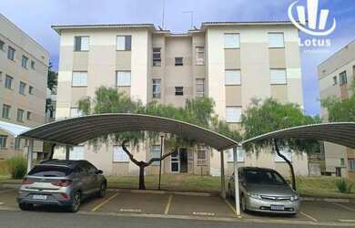 Imagem: O apartamento possui 2 Dormitórios, 1 Banheiro, 1 Vaga na garagem