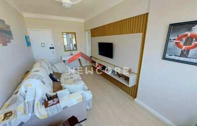 Imagem: O apartamento possui 1 Dormitório, 1 Banheiro, 1 Vaga na garagem