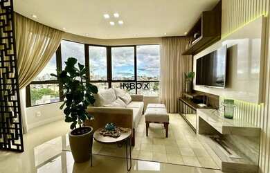 Imagem: O apartamento possui 1 Dormitório, 1 Banheiro, 1 Vaga na garagem