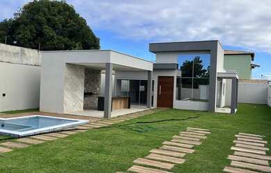 Imagem: A casa em condomínio possui 3 Dormitórios, 3 Banheiros, 4