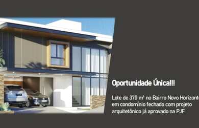 Imagem 2: Lote/Terreno para venda tem 370 metros quadrados em Novo Horizonte - Juiz...