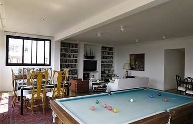 Imagem: O apartamento na cobertura possui 1 Dormitório, 5 Banheiros