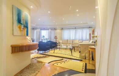 Imagem: O apartamento possui 3 Dormitórios, 5 Banheiros, 5 Vagas na